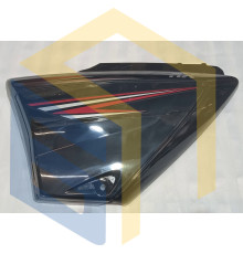 Кришка ліва бічна чорна мотоцикла Forte ALFA NEW FT125-RX (131452)