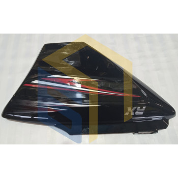 Кришка права бічна чорна мотоцикла Forte ALFA NEW FT125-RX (131453)