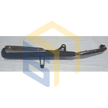 Глушник у зборі мотоцикла Forte ALFA NEW FT125-RX (131456)