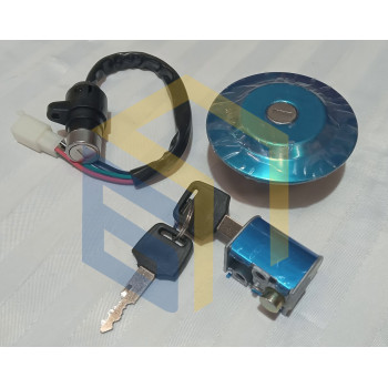 Замок запалювання у зборі мотоцикла Forte ALFA NEW FT125-RX (131476)
