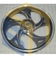 Диск колеса задній у зборі мотоцикла Forte ALFA FT125-2 (131514)
