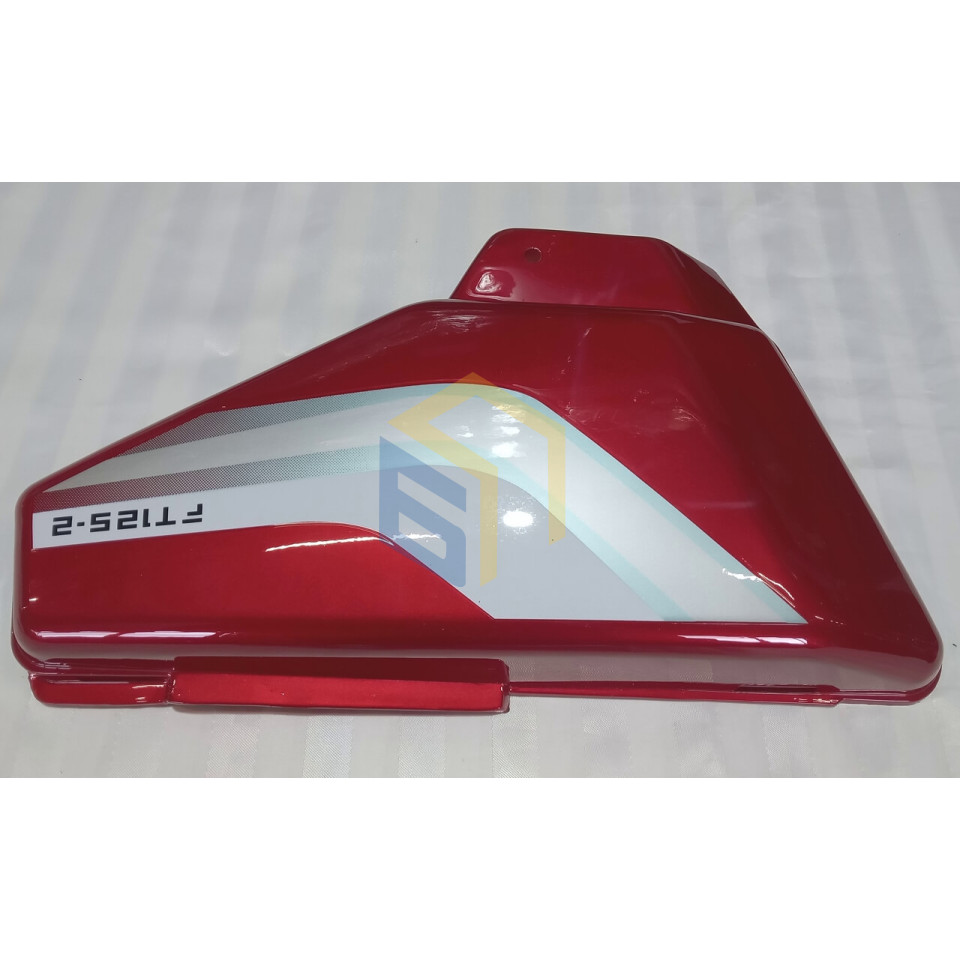 Кришка ліва бічна червона мотоцикла Forte ALFA FT125-2 (131525)