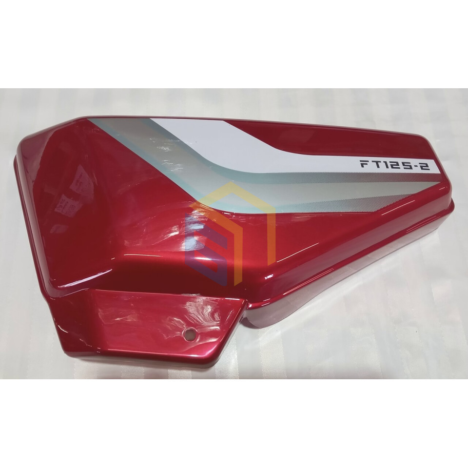 Кришка ліва бічна червона мотоцикла Forte ALFA FT125-2 (131525)