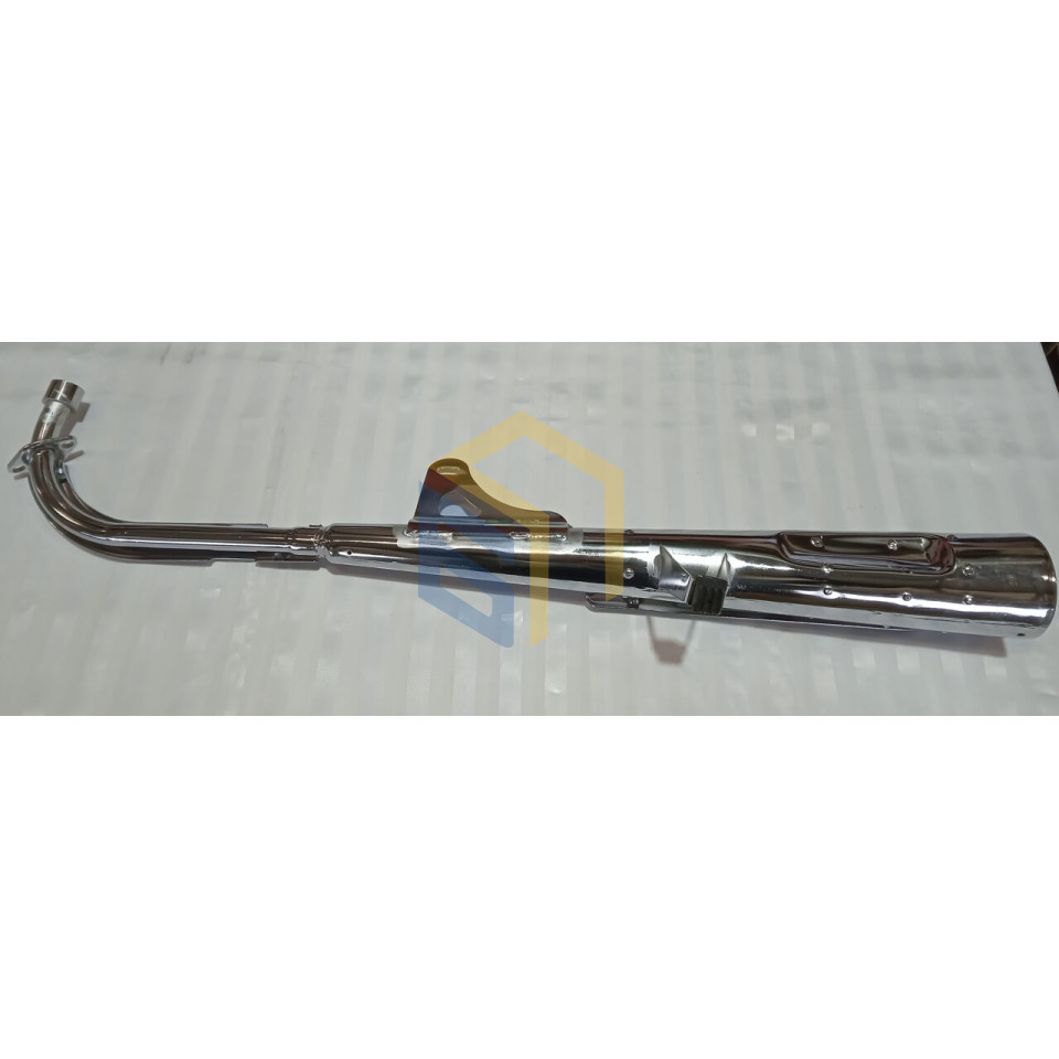 Глушник у зборі мотоцикла Forte ALFA FT125-2 (131528)