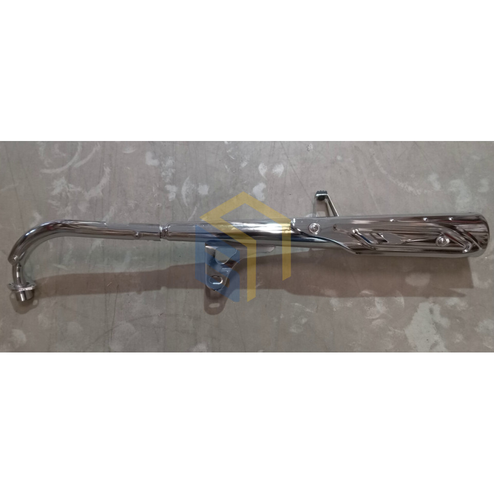 Глушник у зборі мотоцикла Forte ALFA FT125-2 (131528)