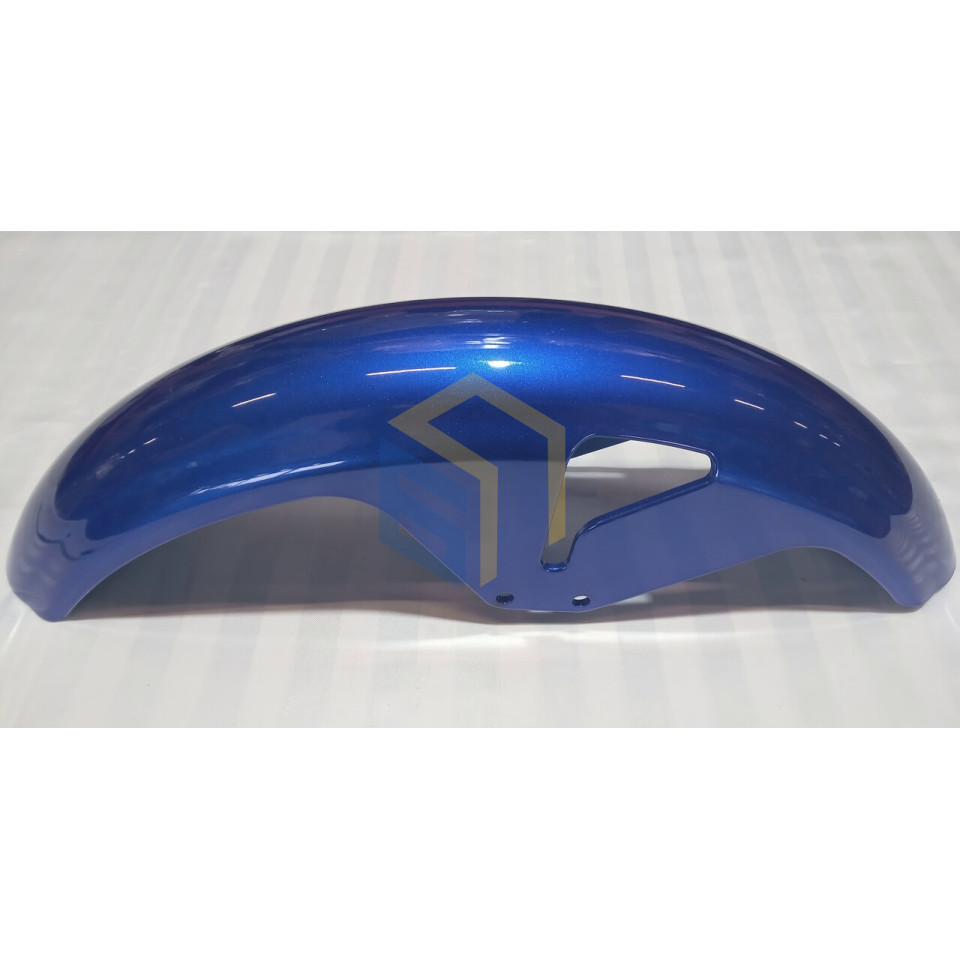 Крило переднє блакитне у зборі мотоцикла Forte ALFA NEW FT125-RX (131628)