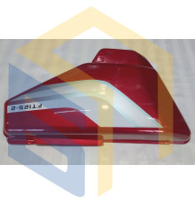 Ліва бічна кришка червона мотоцикла Forte ALFA NEW FT125-RX (131633)