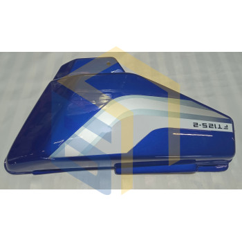 Ліва бічна кришка блакитна мотоцикла Forte ALFA NEW FT125-RX (131634)
