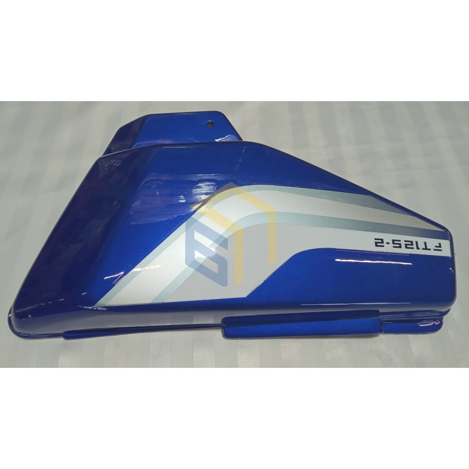 Ліва бічна кришка блакитна мотоцикла Forte ALFA NEW FT125-RX (131634)