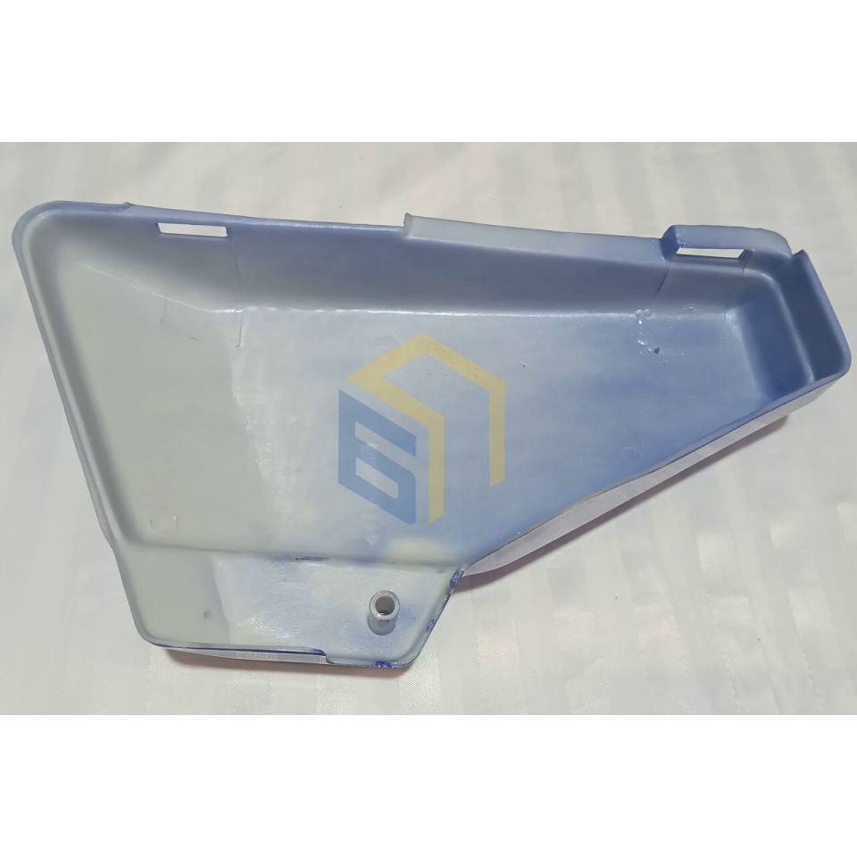 Ліва бічна кришка блакитна мотоцикла Forte ALFA NEW FT125-RX (131634)