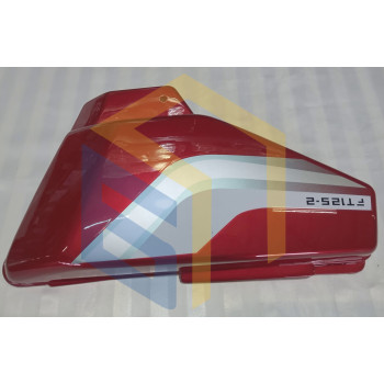Права бічна кришка червона мотоцикла Forte ALFA NEW FT125-RX (131637)