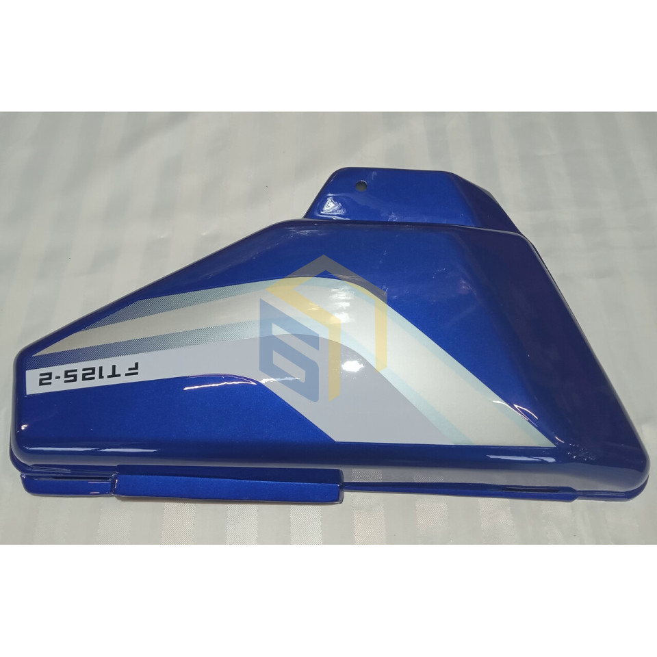 Права бічна кришка блакитна мотоцикла Forte ALFA NEW FT125-RX (131638)
