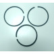 Набір поршневих кілець компресора повітряного Forte FL-24, FL-50 (131982)