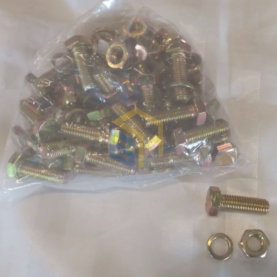 Болти та гайки для фрез (набір 32 комплекти) культиватора бензинового Forte 1350G NEW (9HP, 17HP) (132019)