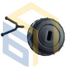 Кришка паливного бака бензопили Stihl MS 180 (Китай) (132229)