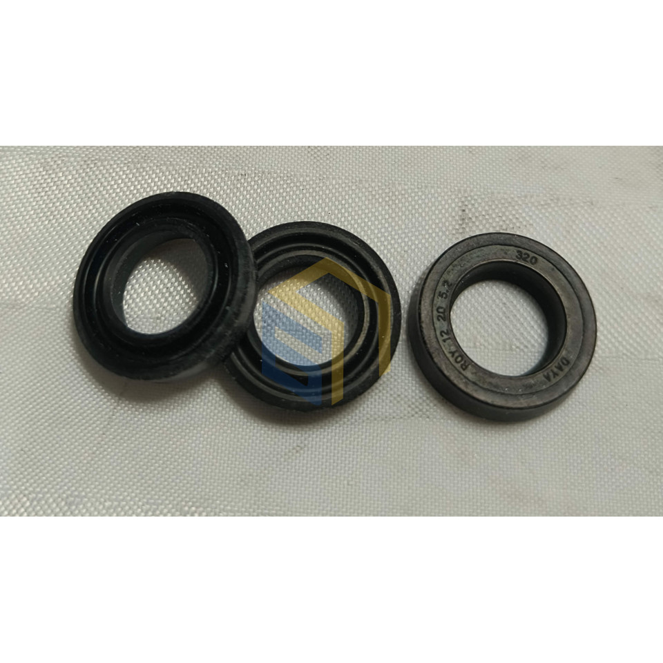 Сальник 12х20х5,2 (3шт) мийки високого тиску Grunhelm GR-22HRLW (133754)