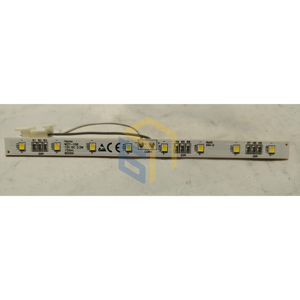 Світлодіодне світлове табло холодильника Grunhelm GNC-185HLW 2 (133802)