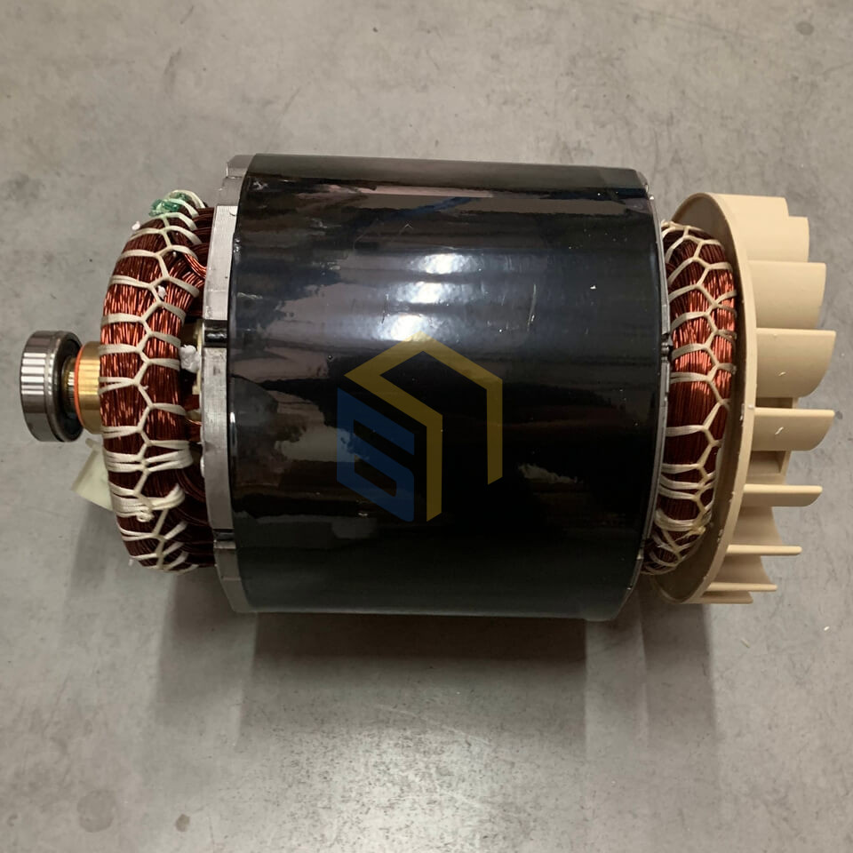 Альтернатор у зборі (якір+статор) генератора бензинового Forte FG10000E (134766)