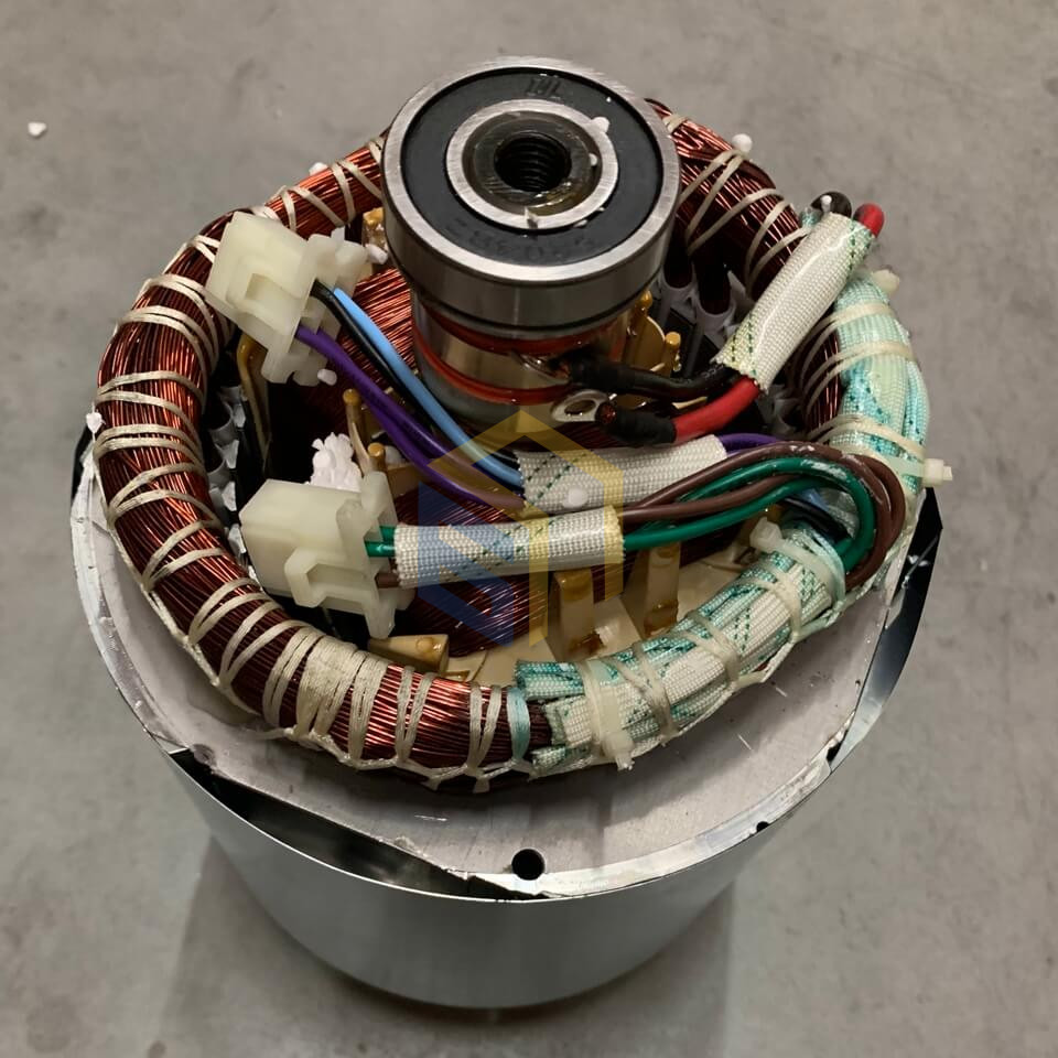 Альтернатор у зборі (якір+статор) генератора дизельного Forte FGD10000E (134793)