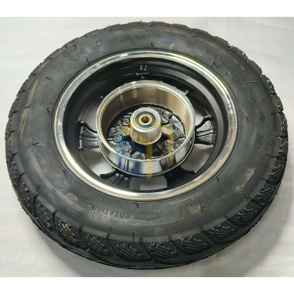 Колесо переднє з шиною електроскутера FORTE FAMILY (137039)