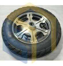 Колесо переднє з шиною електроскутера FORTE FAMILY (137039)