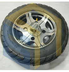 Колесо заднє з шиною електроскутера FORTE FAMILY (137040)