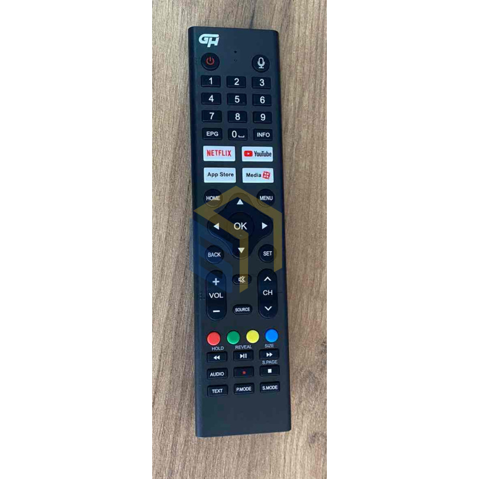 Пульт ДУ з голосовим керуванням телевізора Grunhelm (140173, 140256)