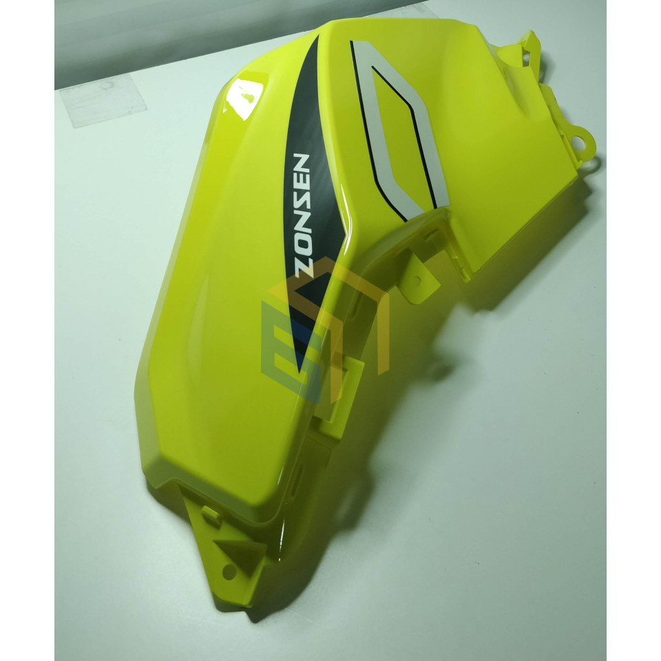 Ліва захисна пластина бака (зелена) мотоцикла ZONSEN BATTLO 5R (140341)