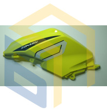 Ліва захисна пластина бака (зелена) мотоцикла ZONSEN BATTLO 5R (140341)