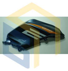 Права захисна пластина бака (крижано-блакитна) мотоцикла ZONSEN BATTLO 5R (140342)