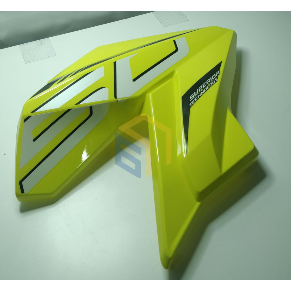 Права декоративна кришка бака (зелена) мотоцикла ZONSEN BATTLO 5R (140344)