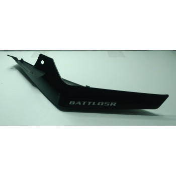Ліва кришка корпусу (сіра) мотоцикла ZONSEN BATTLO 5R (140352, 152100, 152101)