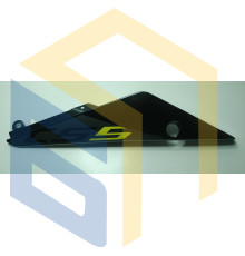 Ліва кришка корпусу (сіра) мотоцикла ZONSEN BATTLO 5R (140352, 152100, 152101)