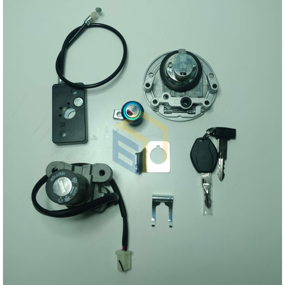 Набір замків для мотоцикла ZONSEN BATTLO 5R (140404)