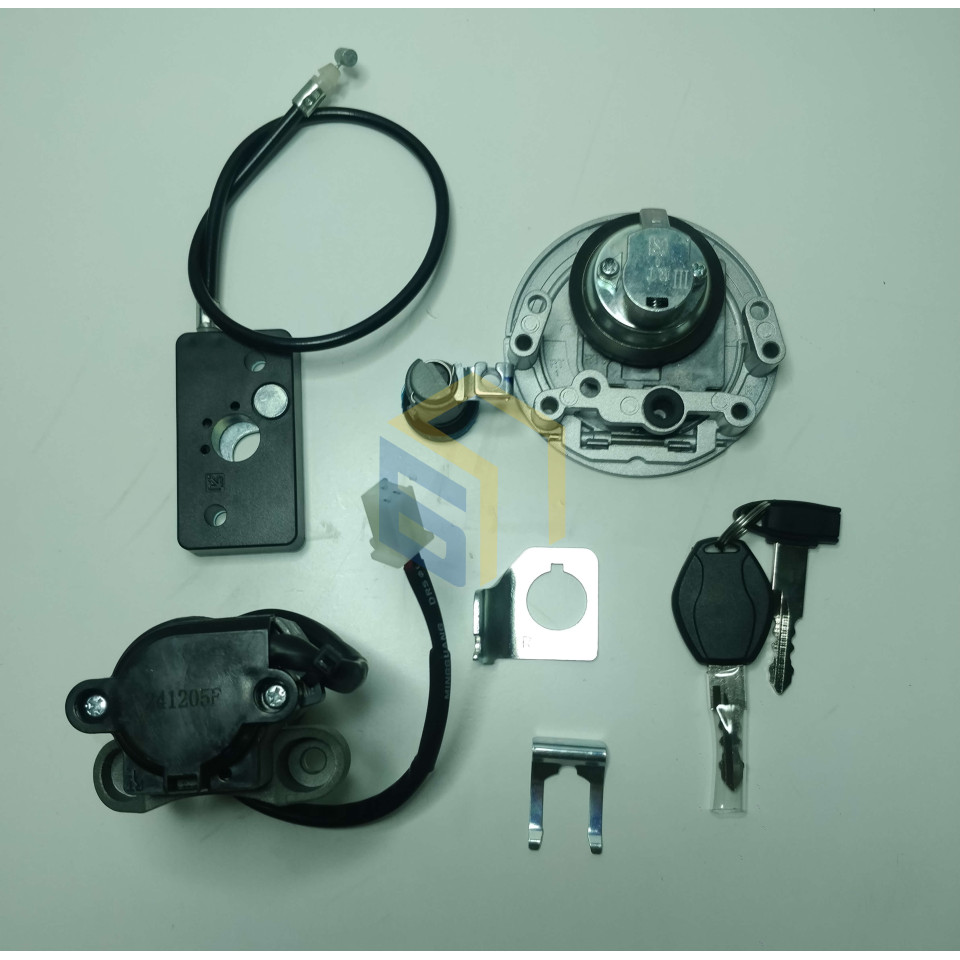 Набір замків для мотоцикла ZONSEN BATTLO 5R (140404)