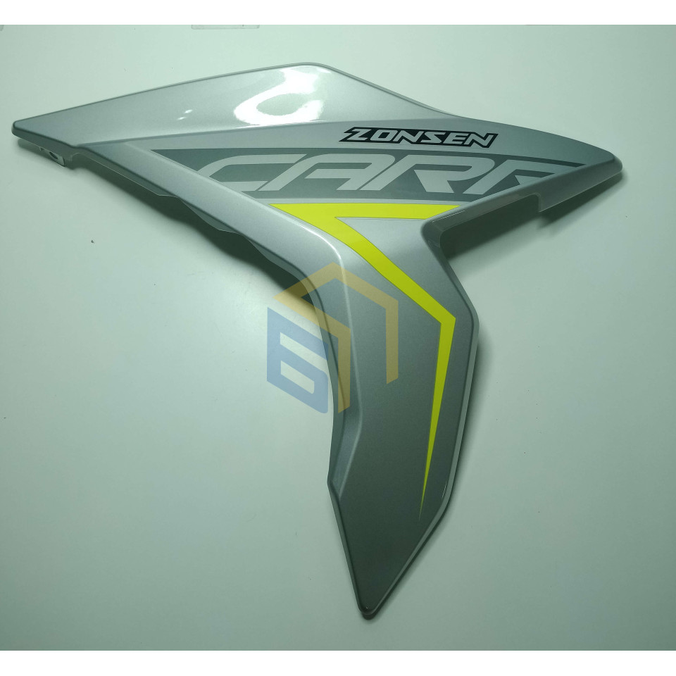 Ліва захисна панель (сіра) мотоцикла ZONSEN CARRERA 250,300 (140423)