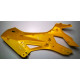 Ліва накладка паливного бака (жовта) мотоцикла ZONSEN CARRERA 250,300 (140425, 140427)