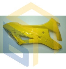 Права кришка паливного бака (жовта) мотоцикла ZONSEN CARRERA 250,300 (140428, 140426)