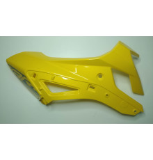 Права кришка паливного бака (жовта) мотоцикла ZONSEN CARRERA 250,300 (140428, 140426)