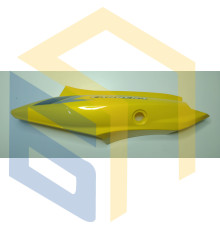 Ліва кришка корпусу (жовта) мотоцикла ZONSEN CARRERA 250,300 (140433)