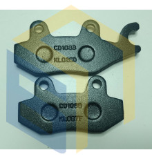 Передні гальмівні колодки мотоцикла ZONSEN CARRERA 250,300 (140456)