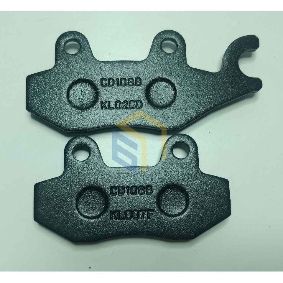 Передні гальмівні колодки мотоцикла ZONSEN CARRERA 250,300 (140456)