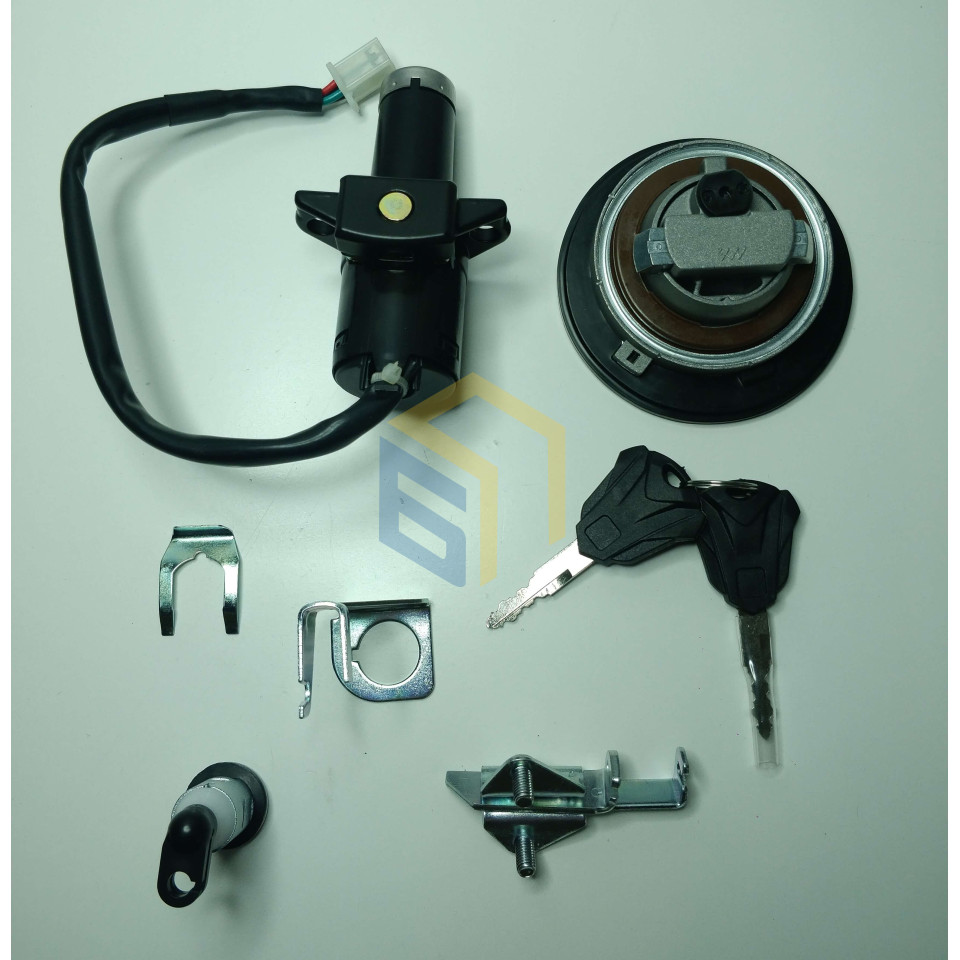 Замок запалювання в зборі мотоцикла ZONSEN CARRERA 250,300 (140466)