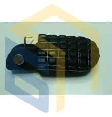 Передня ліва педаль мотоцикла ZONSEN CARRERA 250,300 (140470)