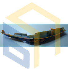 Права кришка корпуса (помаранчева) мотоцикла CYCLONE RX3 (140560)