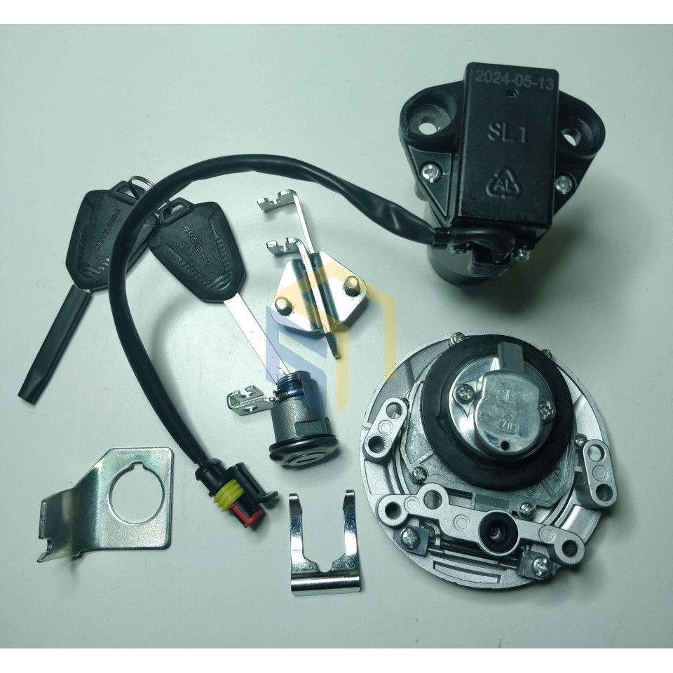 Набір замків мотоцикла CYCLONE RX401 (140574)