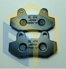 Передня гальмівна колодка мотоцикла CYCLONE RX401 (140618)