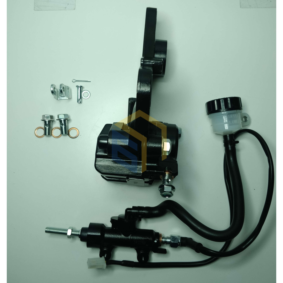 Заднє гальмо в зборі мотоцикла CYCLONE RX401 (140619)