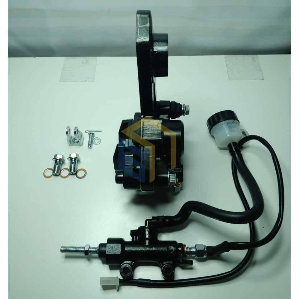 Заднє гальмо в зборі мотоцикла CYCLONE RX401 (140619)