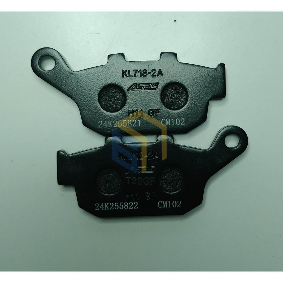 Задня гальмівна колодка мотоцикла CYCLONE RX401 (140620)